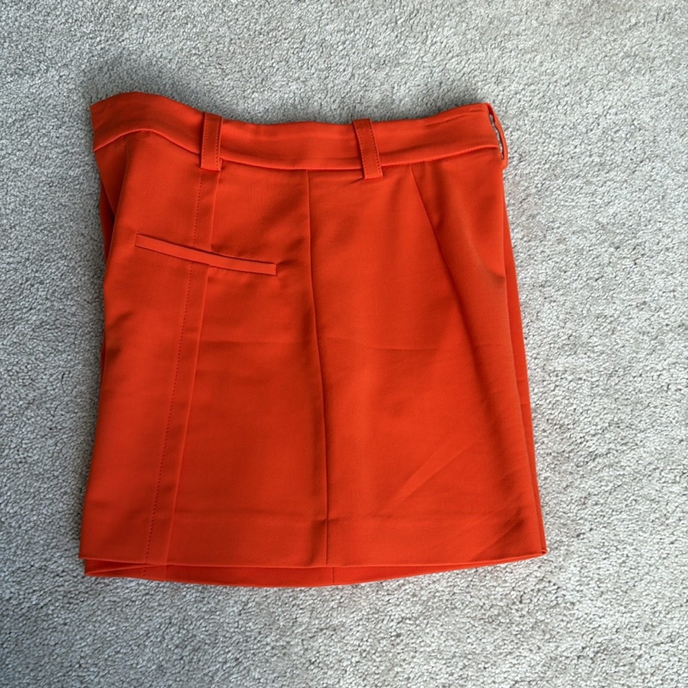 Zara Orange Shorts - Picture 3 of 6